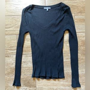 Charlotte Russe Long sleeve v neck